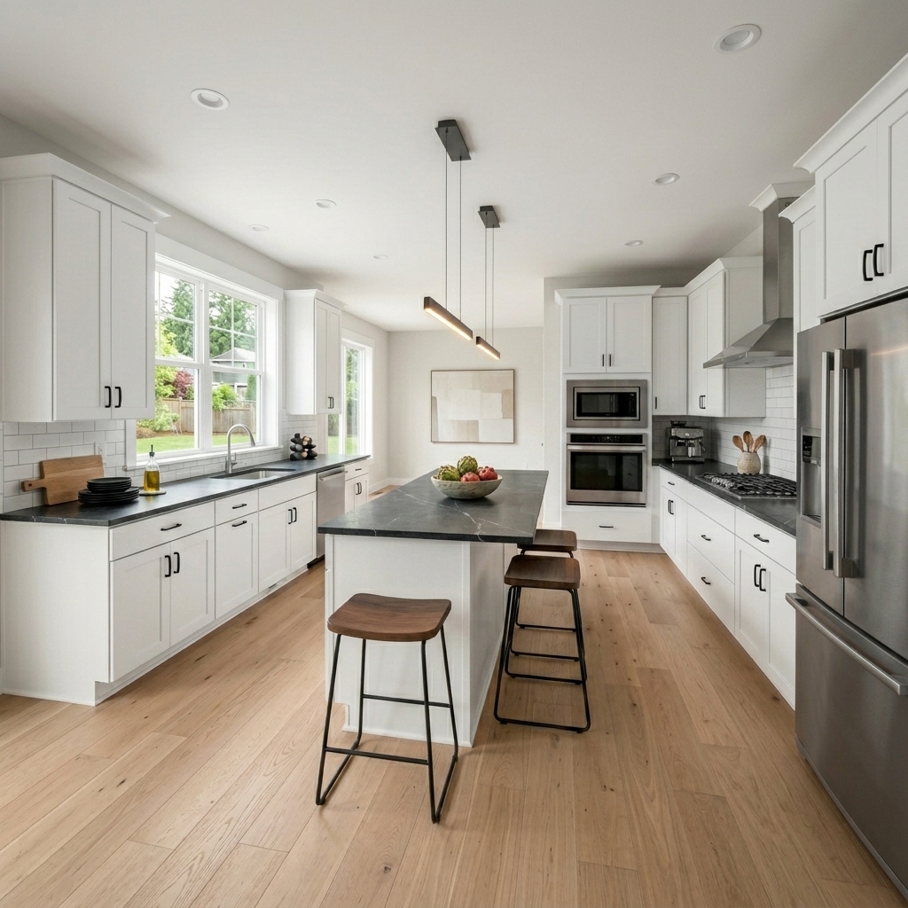 Staged Kitchen